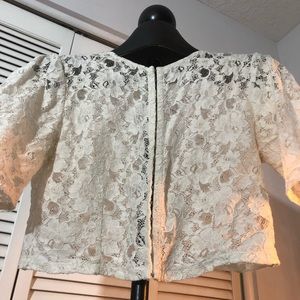 Lace Jacket with 3/4 Sleeves